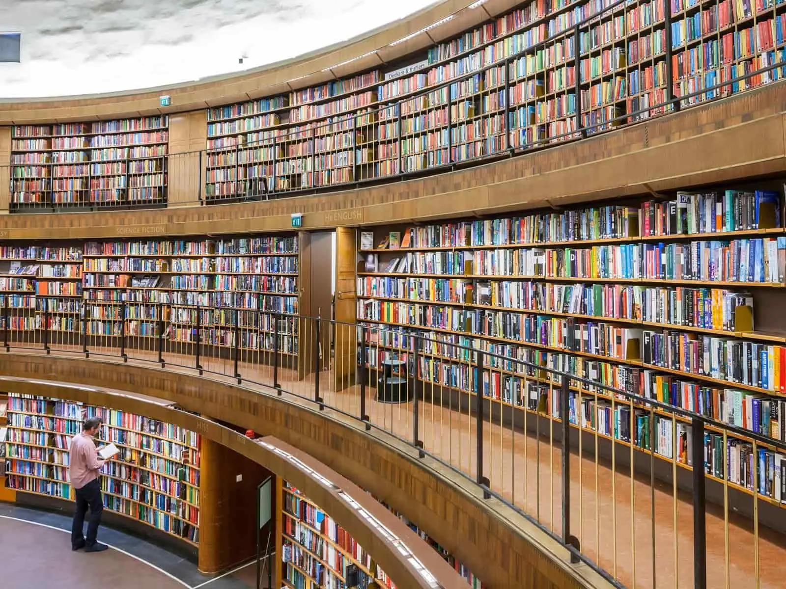 Stockholm Public Library Alamy